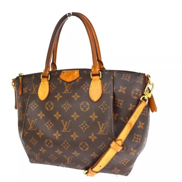 authenticity guaranteed LOUIS VUITTON Turenne PM 2Way Hand Bag Monogram - Picture 1 of 16
